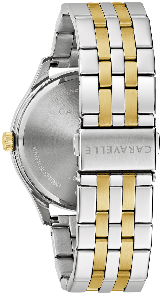 formal wedding dress code Caravelle Gents Dress Watch - Green