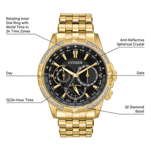 Citizen Eco-Drive Calendrier Mens Watch