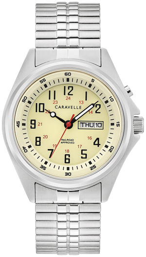 Caravelle Classic- Backlit Dial Watch