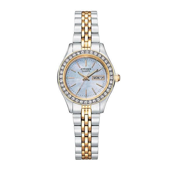 Citizen Quartz WATCH – SILVER AND GOLD