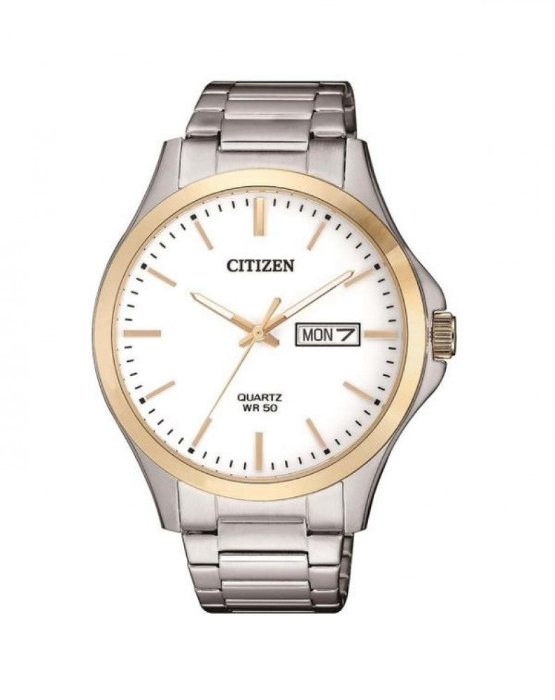 Citizen Mens Quartz Collection Stainless Steel Ion Plating RGP WR50