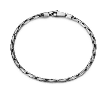 ETHOS BRUSHED GUN METAL 150 BOSTON BRACELET