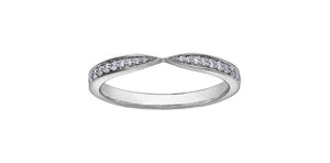 Diamond Band 10 Karat Gold (0.20CT TDW)