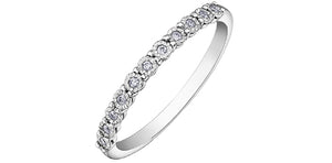 Diamond Illuminaire Anniversary Band 10 Karat Gold - Various Diamond Weights