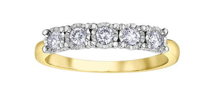 Diamond Illuminaire Anniversary Band 10 Karat Gold (0.33CT TDW)