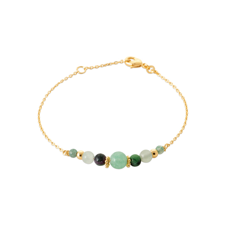 "Romance" 18k gold-plated bracelet - 3 microns RO61-2