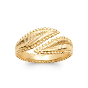 "Romance" 18k gold-plated ring - 3 micronS RO70-16
