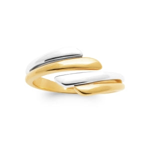 "Romance" 18k gold-plated ring - 3 microns RO70-34