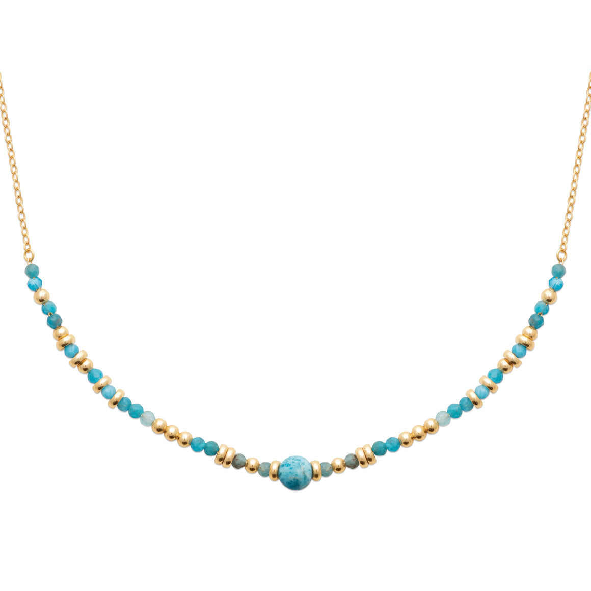 "Romance" 18k gold-plated Chain - 3 microns 18" RO81-5