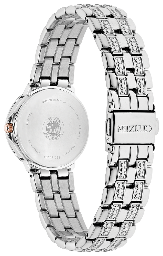 Citizen Eco-Drive Silhouette Crystal Ladies Watch