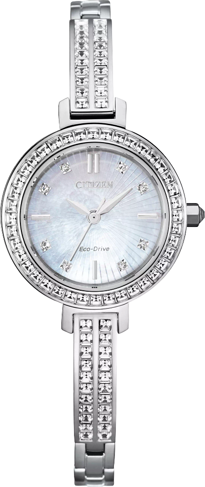 Citizen Eco-Drive Silhouette Crystal Watch