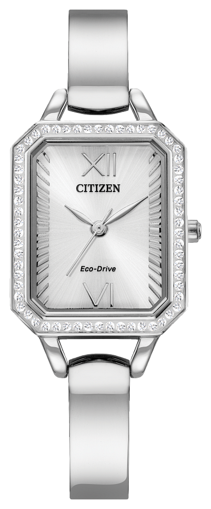 Citizen Eco-Drive Silhouette Crystal Watch