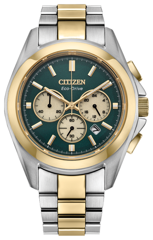 Citizen Eco-Drive Sports Luxury Watch - Green