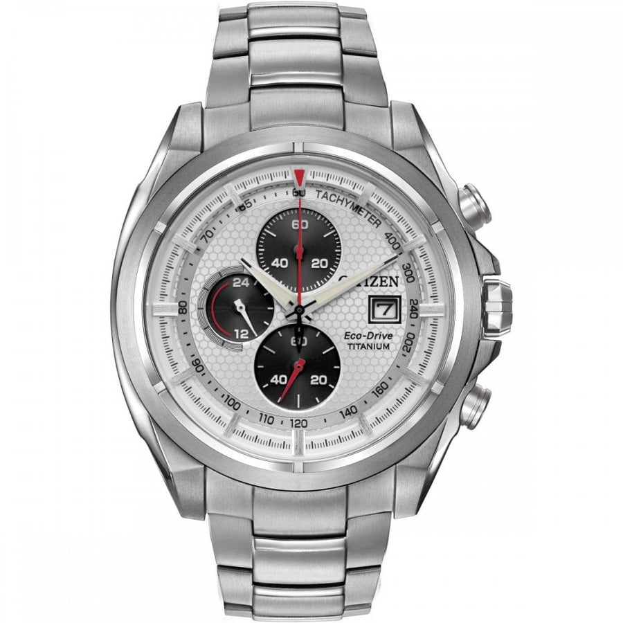 Citizen Mens Eco-Drive Titanium Chrono