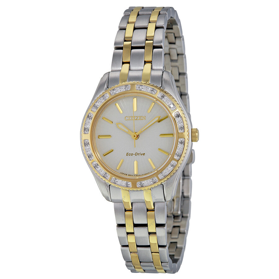 Citizen Eco-Drive Carina White Dial Ladies Watch