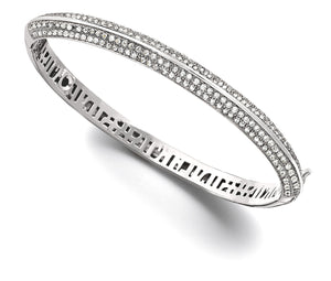 MICRO PAVE BANGLE 7.25 in